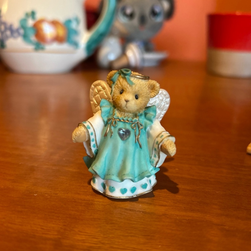 Cherished Teddies Angel Bear Hillman Vintage 2002 Figurine